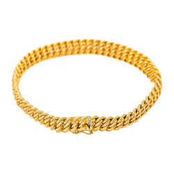 Bracelet Maille Américaine Or jaune - Castafiore