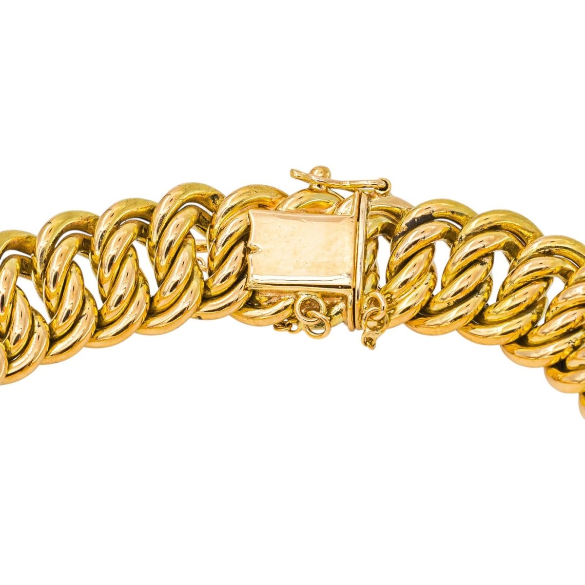 Bracelet Maille Américaine Or jaune - Castafiore