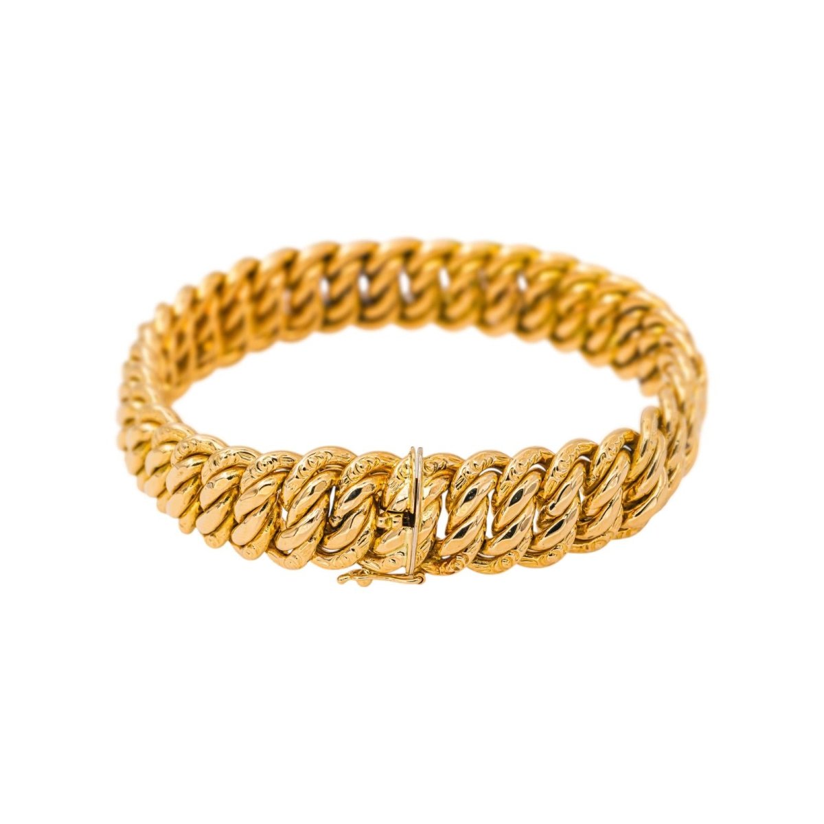 Bracelet Maille américaine Or jaune - Castafiore