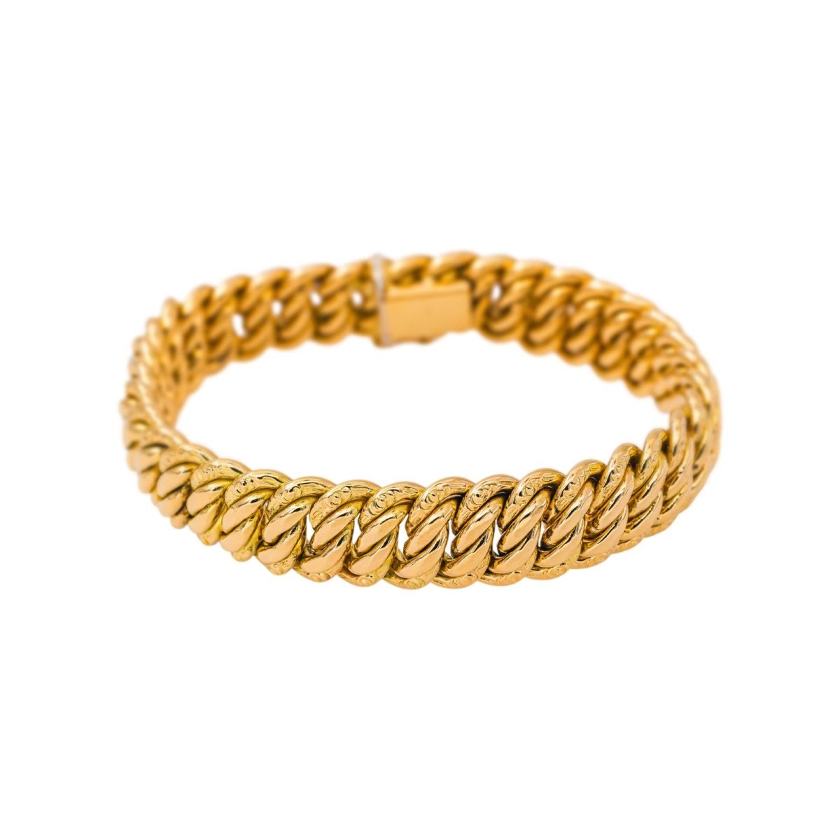 Bracelet Maille américaine Or jaune - Castafiore