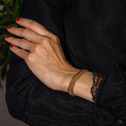 Bracelet Maille américaine Or jaune - Castafiore