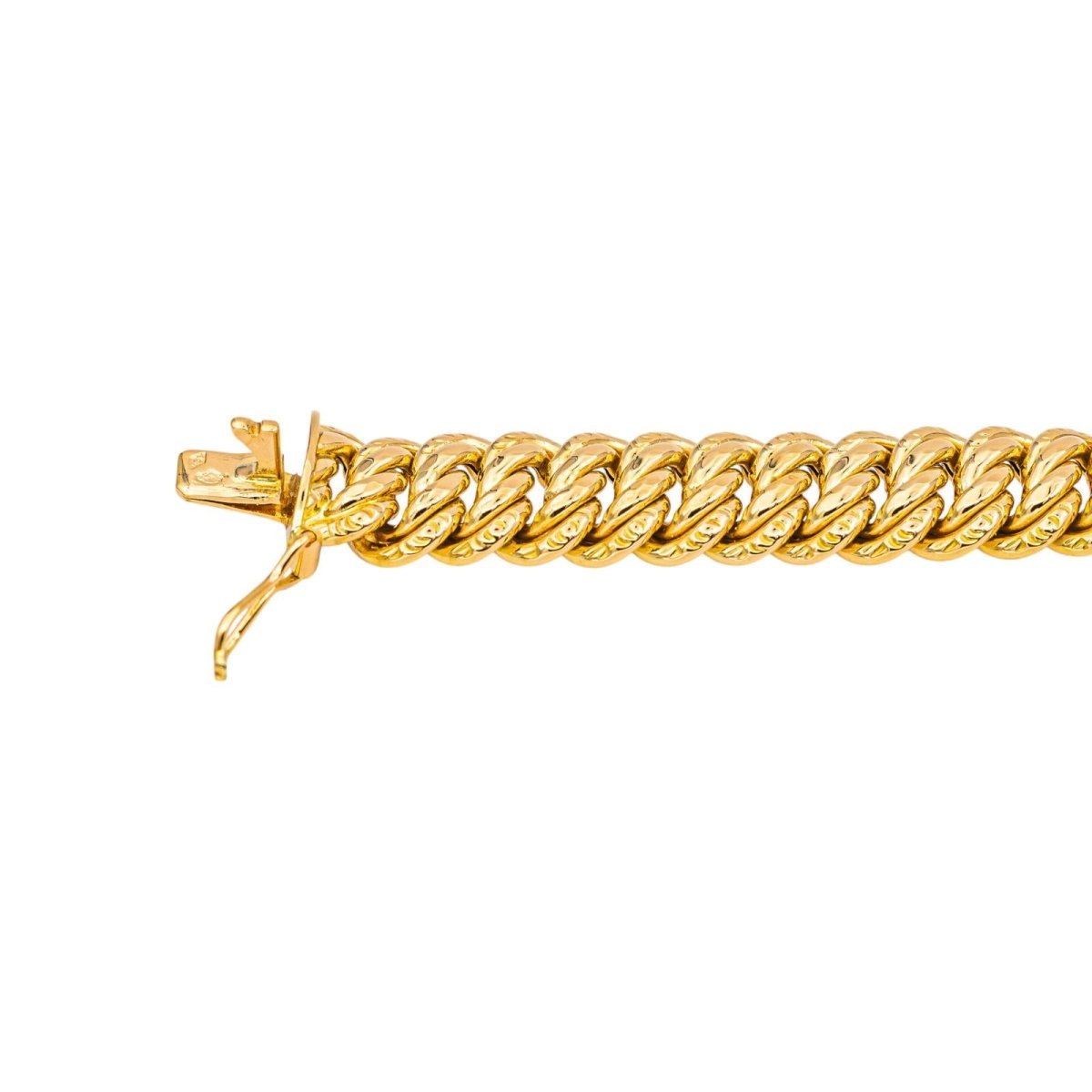 Bracelet Maille américaine Or jaune - Castafiore