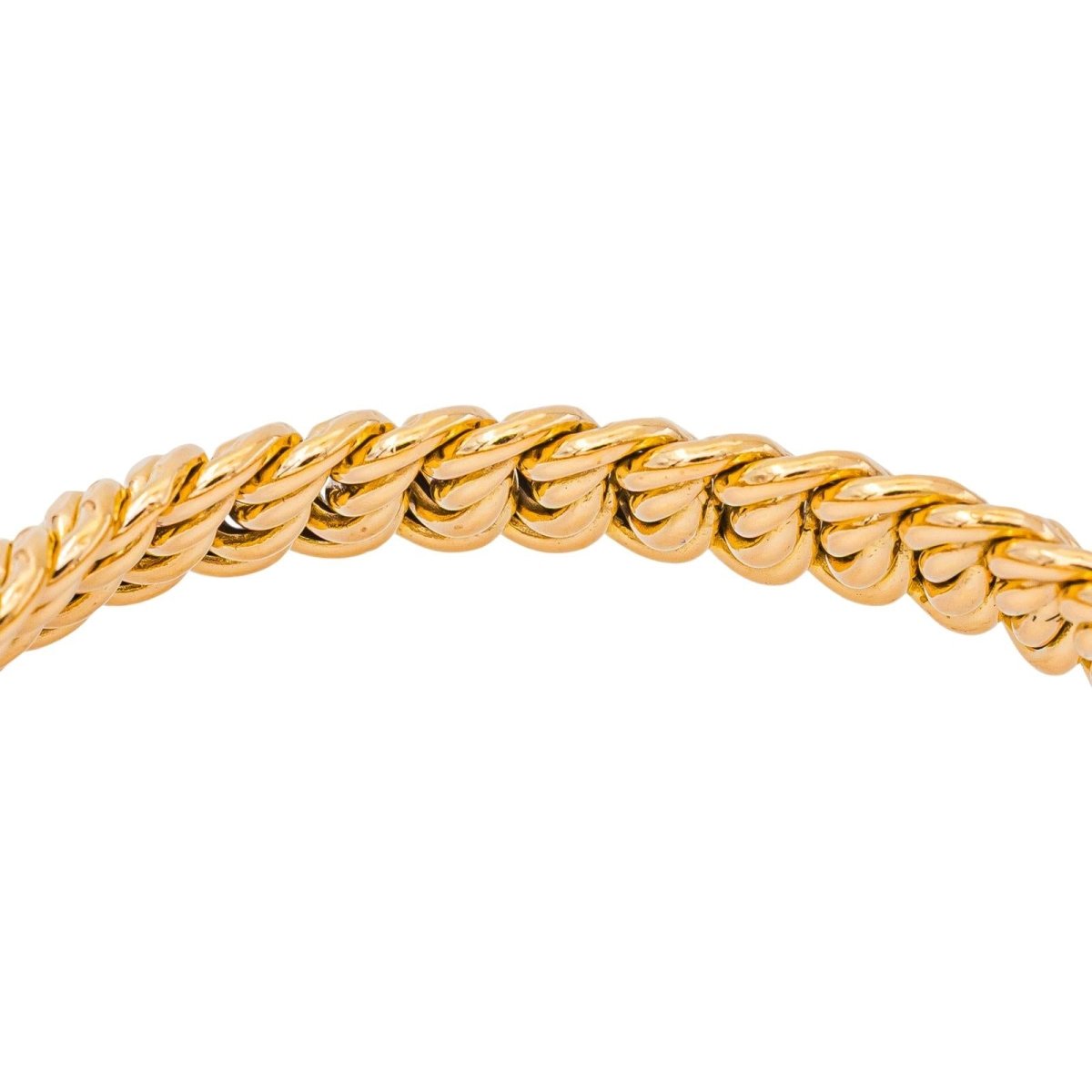 Bracelet Maille américaine Or rose - Castafiore