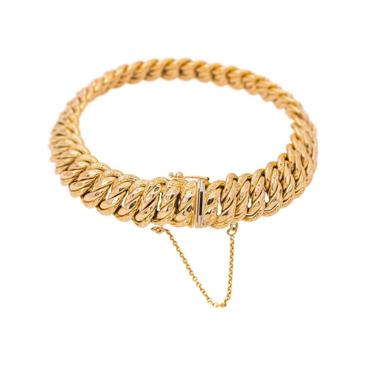 Bracelet Maille américaine Or rose - Castafiore