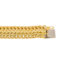 Bracelet Maille anglaise Or jaune - Castafiore
