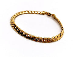 Bracelet Maille anglaise Or jaune - Castafiore