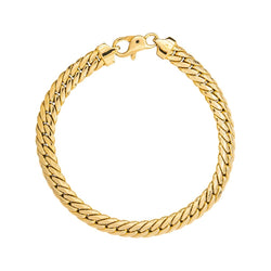 Bracelet maille Anglaise Or jaune - Castafiore