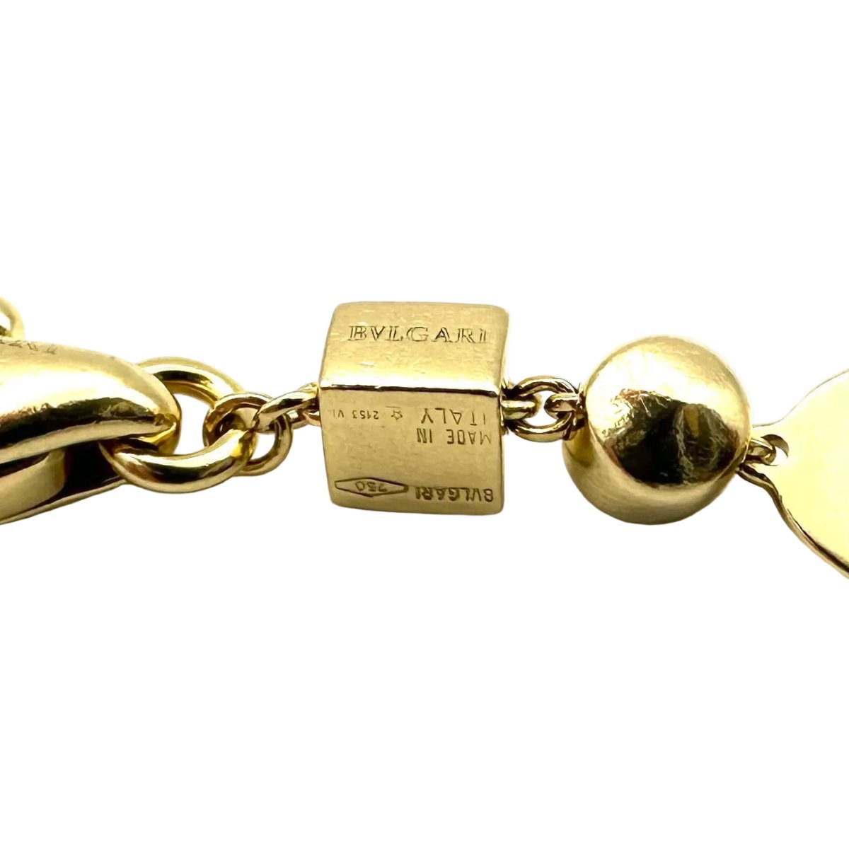 Bracelet Maille BULGARI "Lucea" en or jaune - Castafiore