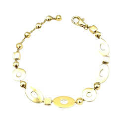 Bracelet Maille BULGARI "Lucea" en or jaune - Castafiore