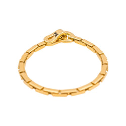 Bracelet Maille CARTIER "Agrafe" en or jaune - Castafiore