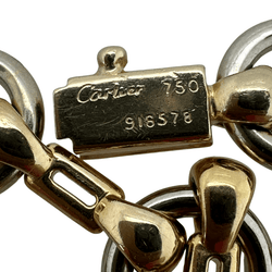 Bracelet Maille CARTIER "Nouveau JCC" en or jaune et or blanc - Castafiore