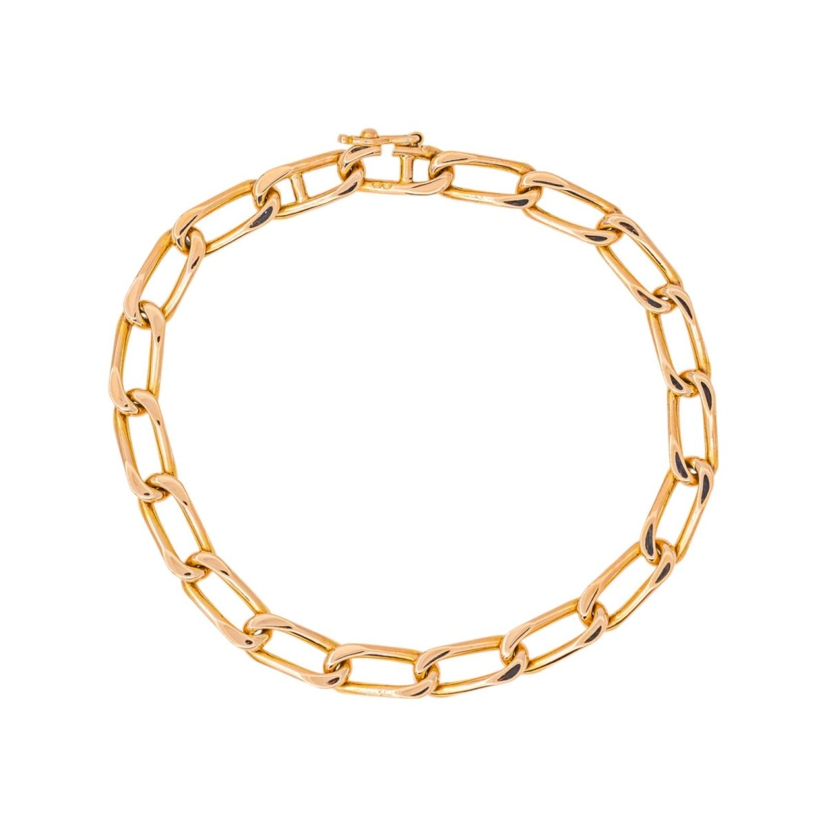 Bracelet Maille cheval Or rose - Castafiore