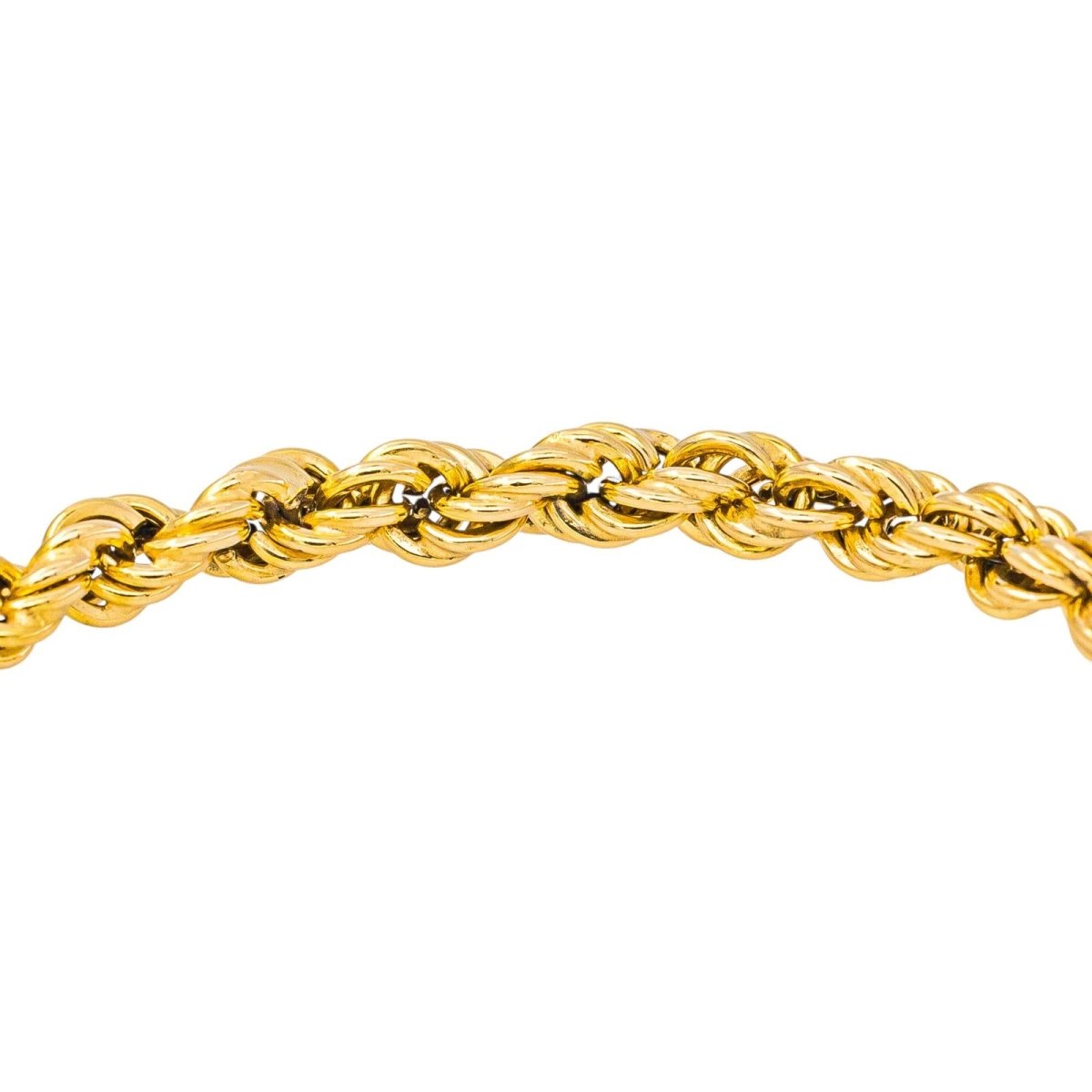 Bracelet Maille Corde Or jaune - Castafiore