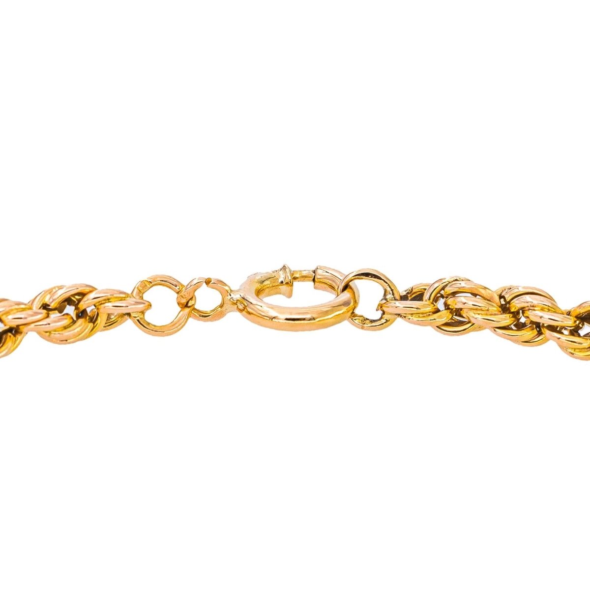 Bracelet Maille Corde Or rose - Castafiore
