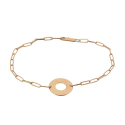 Bracelet Maille DINH VAN "R14" en or jaune - Castafiore