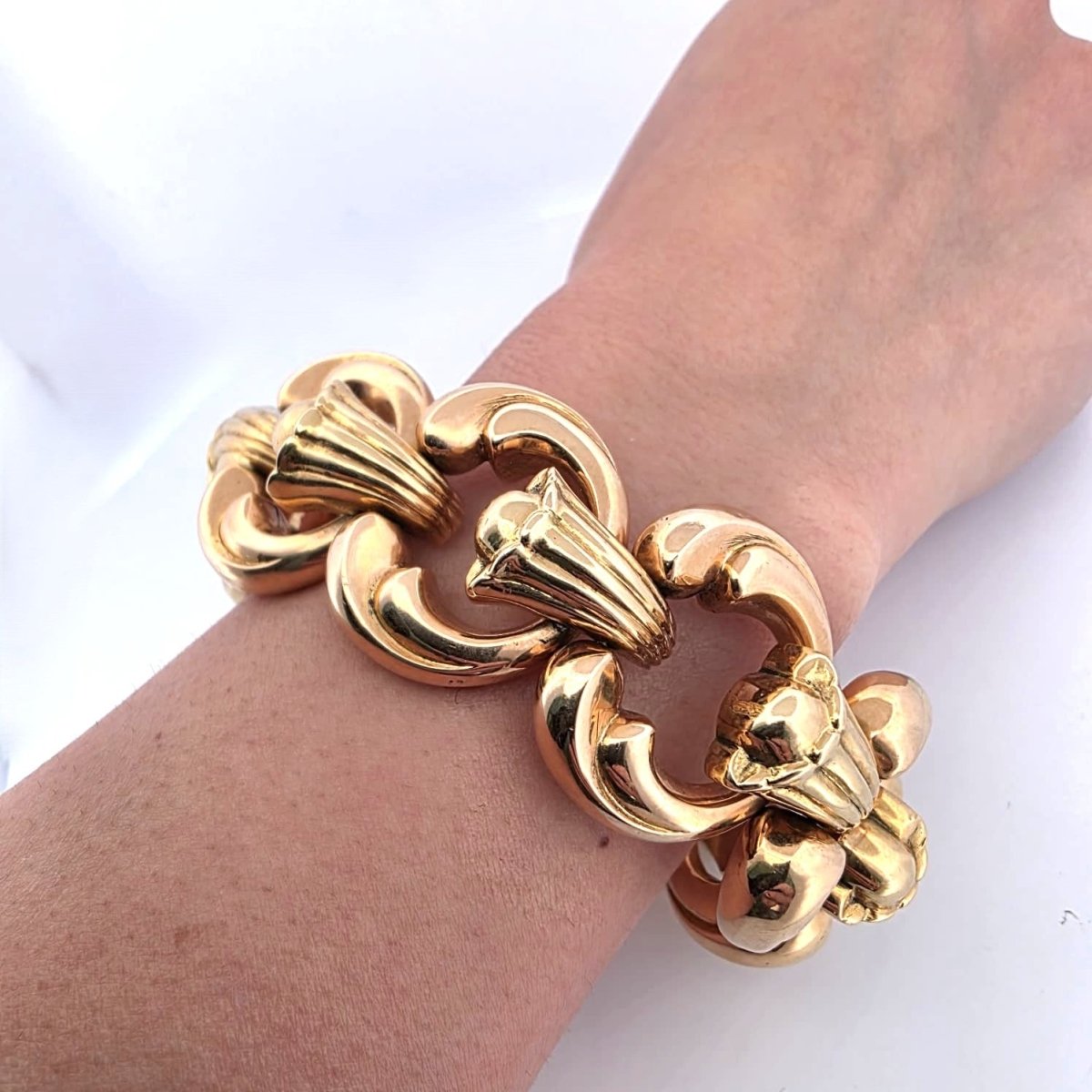 Bracelet Maille en or jaune - Castafiore