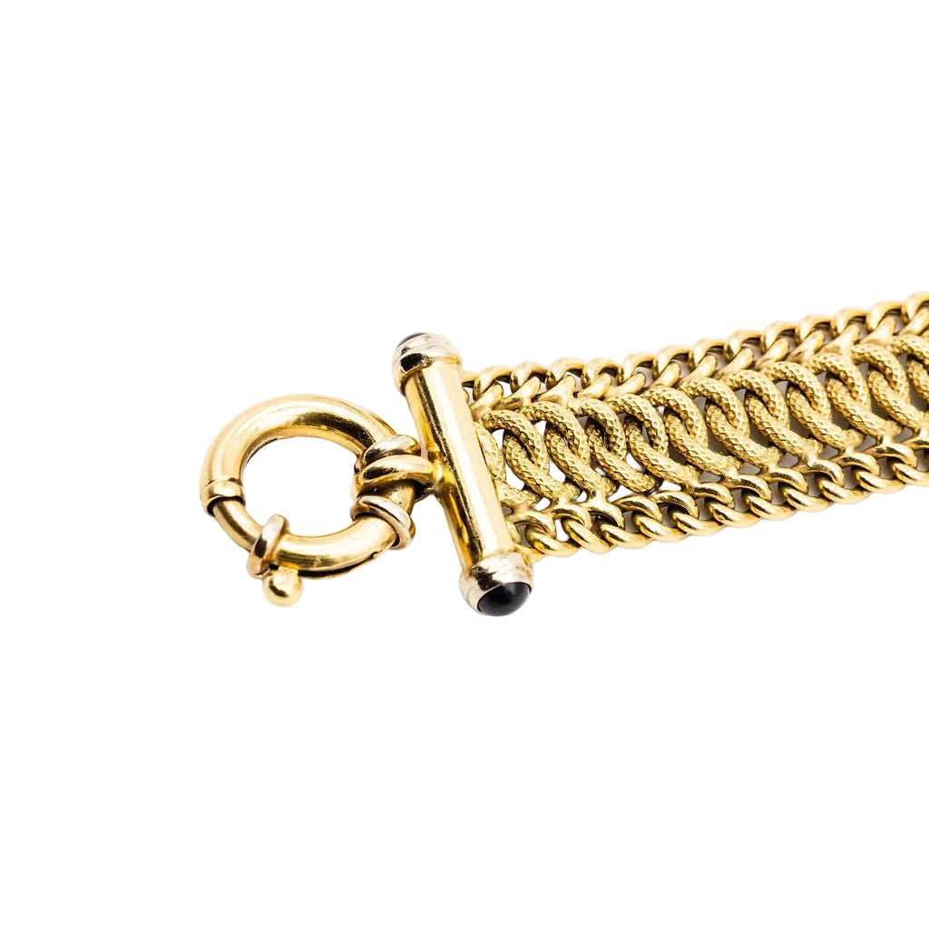 Bracelet Maille en or jaune - Castafiore