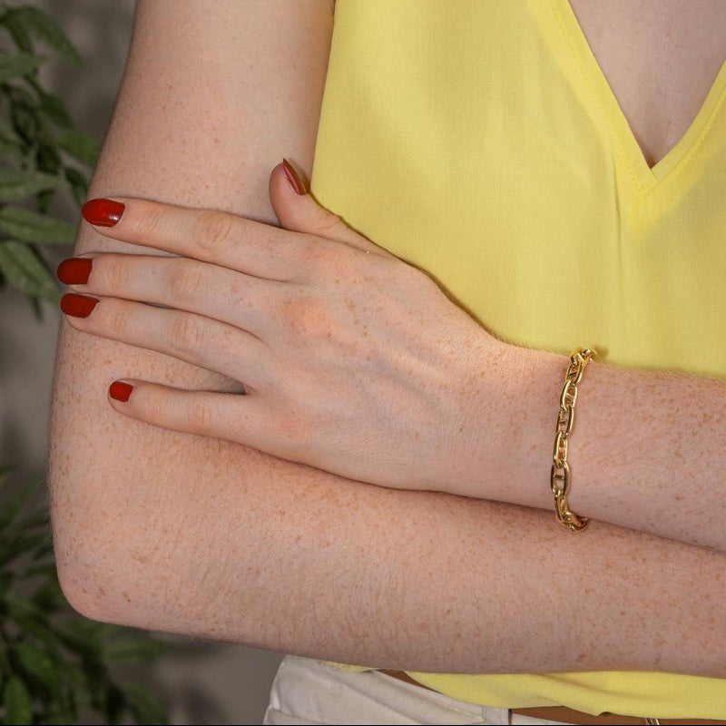Bracelet Maille en or jaune - Castafiore