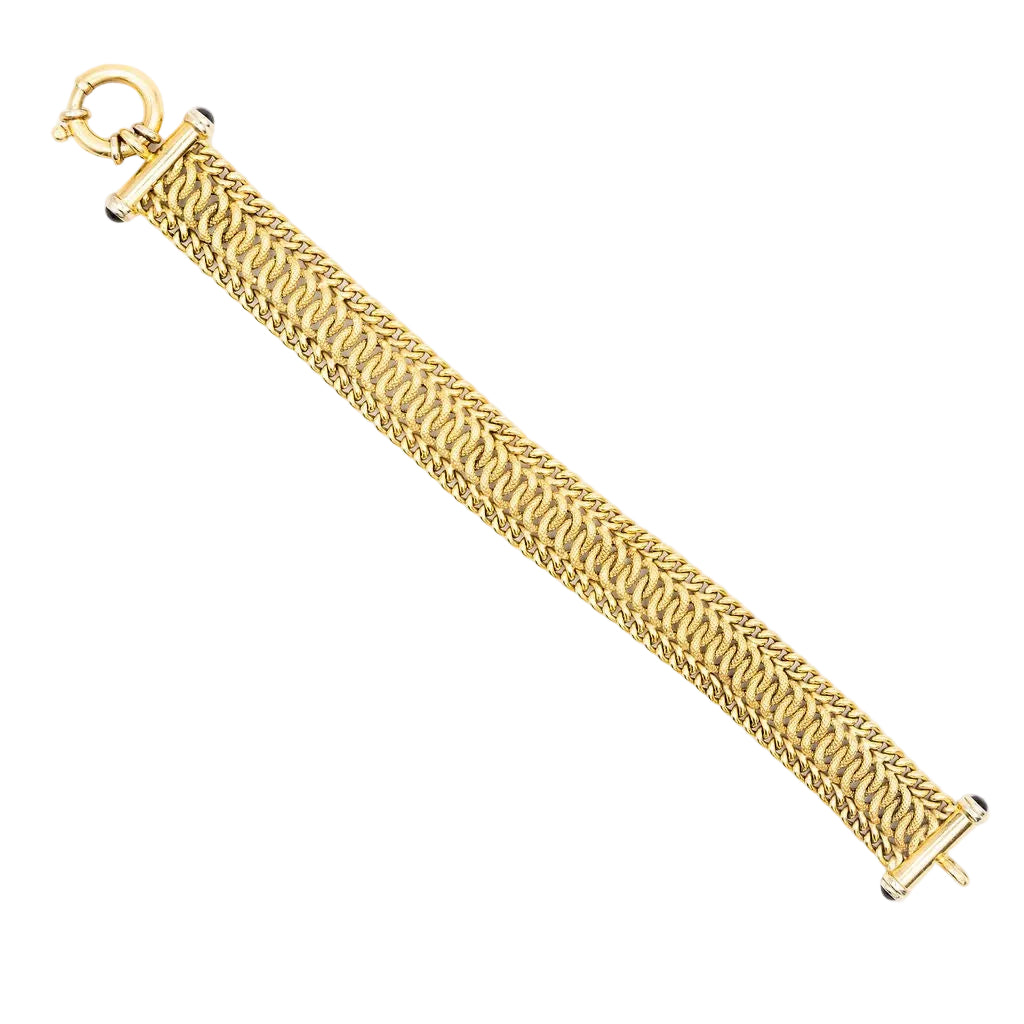 Bracelet Maille en or jaune - Castafiore