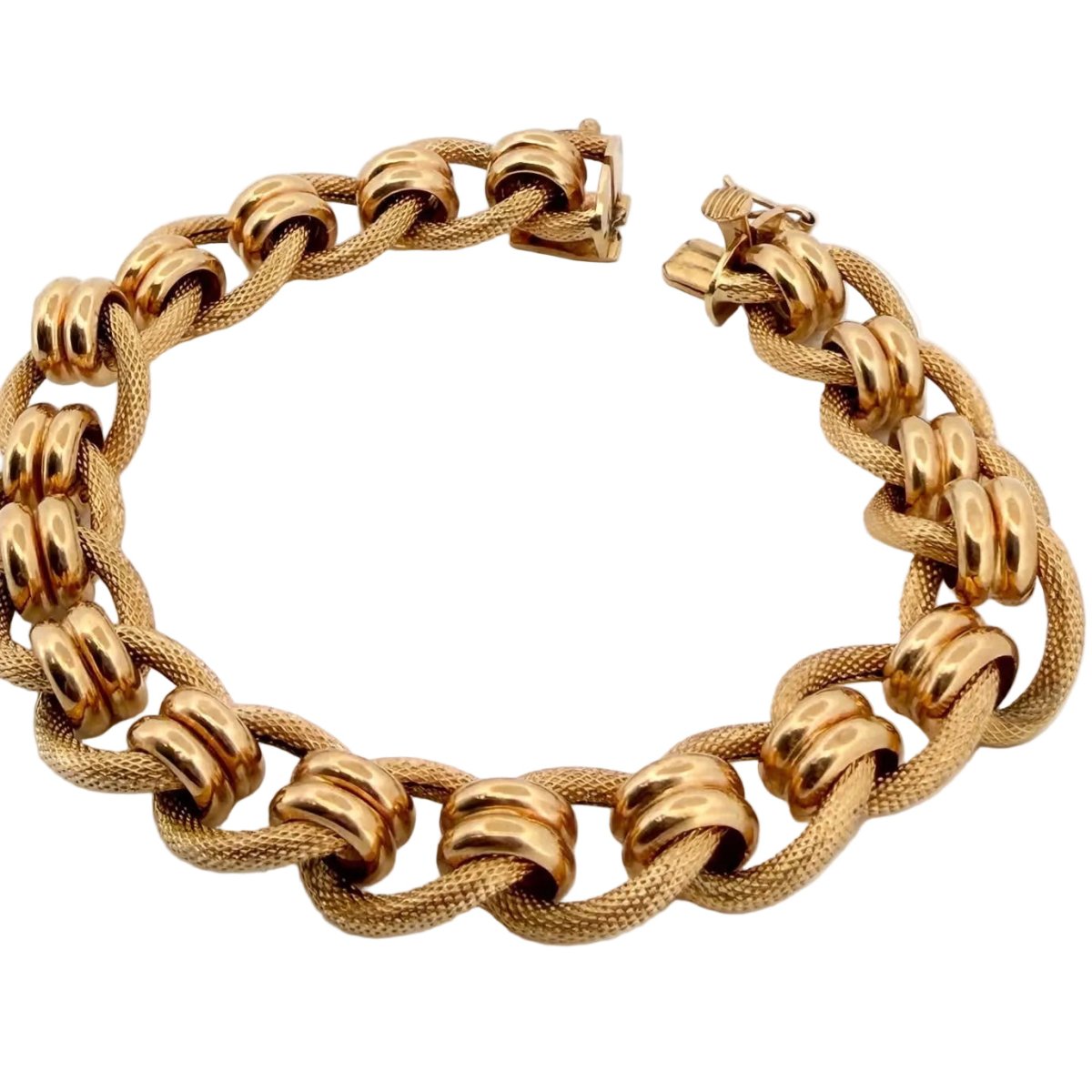 Bracelet Maille en or jaune - Castafiore