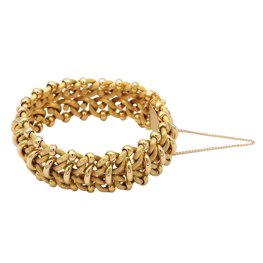 Bracelet Maille en or jaune