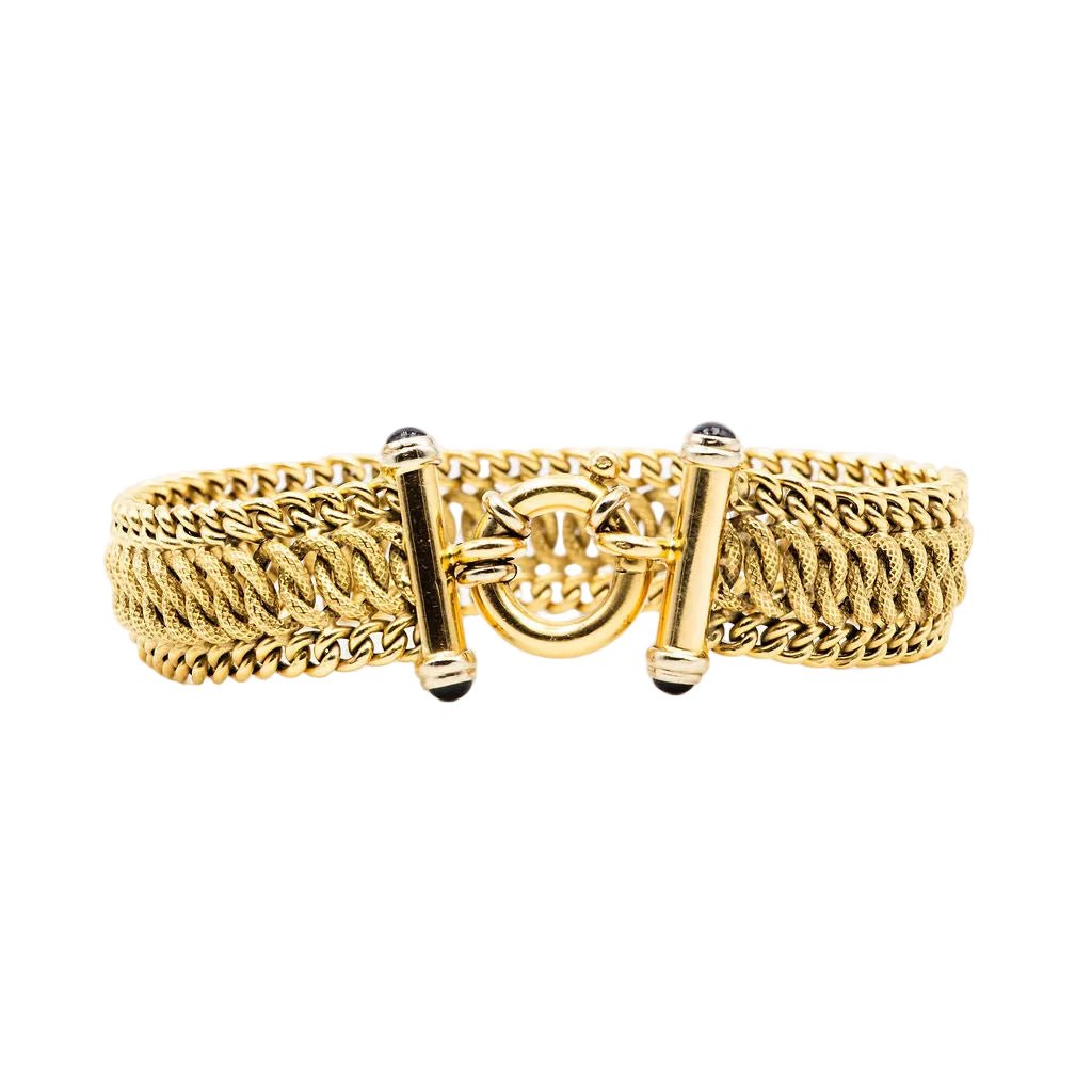 Bracelet Maille en or jaune - Castafiore