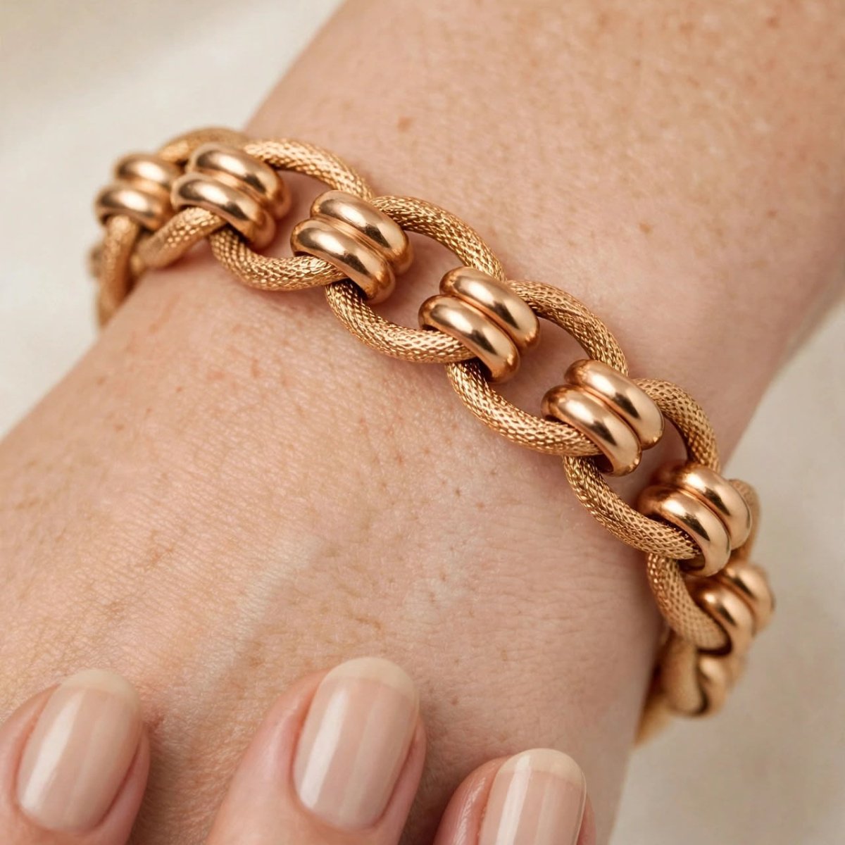 Bracelet Maille en or jaune - Castafiore