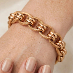 Bracelet Maille en or jaune - Castafiore