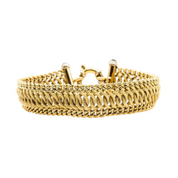 Bracelet Maille en or jaune - Castafiore