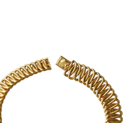 Bracelet Maille en or jaune, argent et diamants - Castafiore