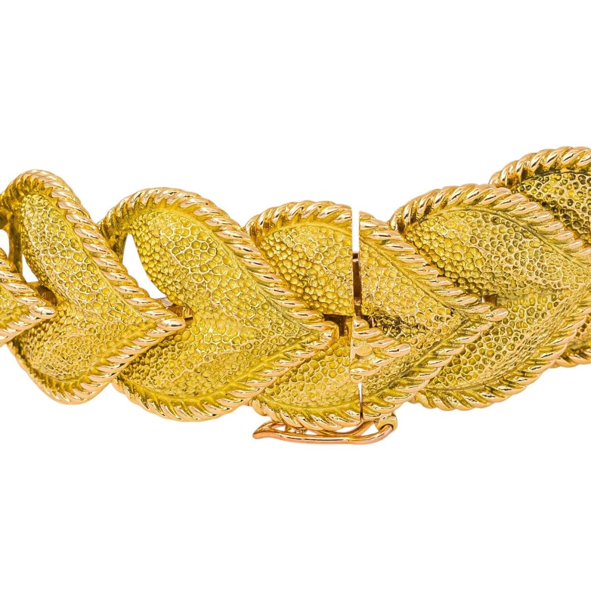 Bracelet Maille en or jaune et or rose - Castafiore