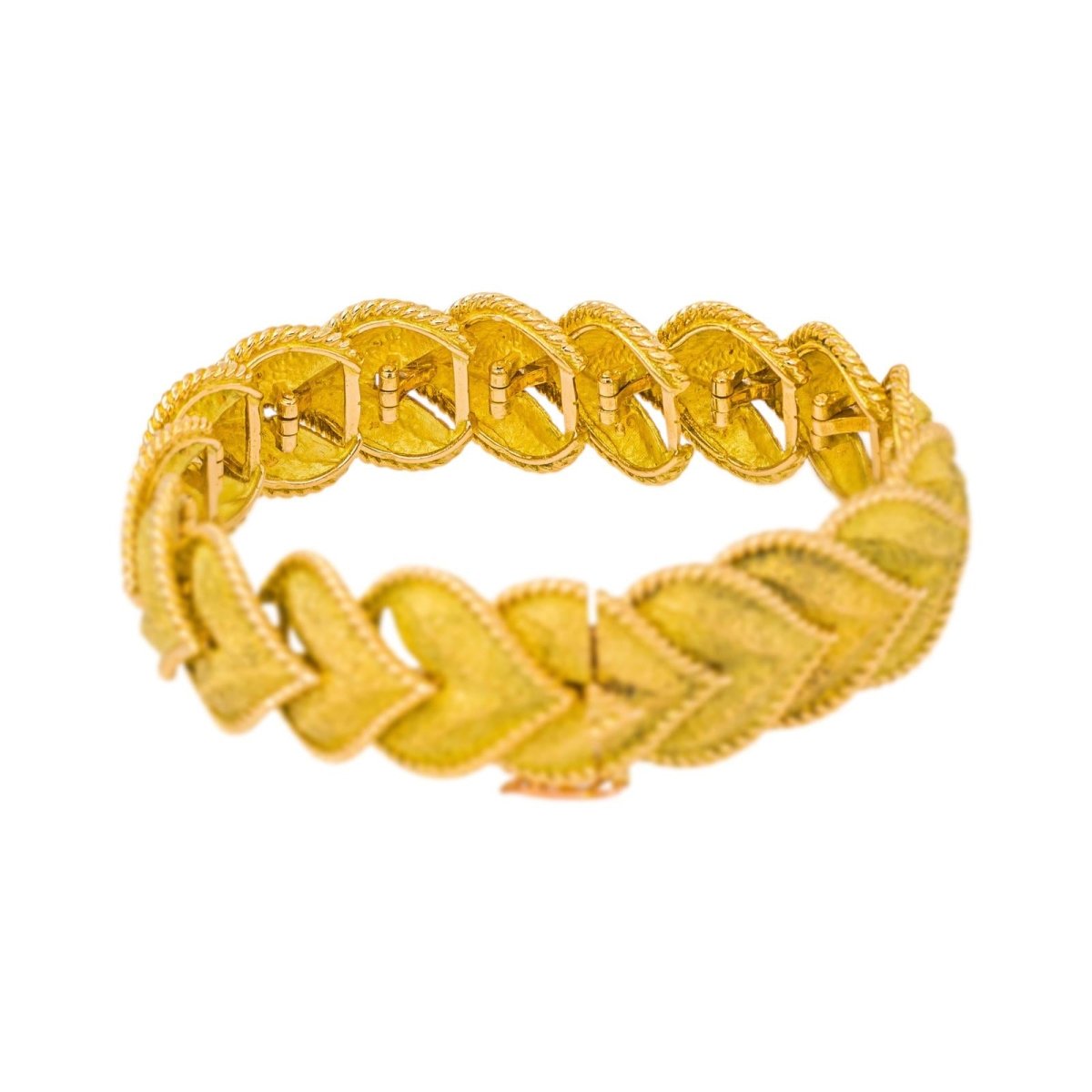 Bracelet Maille en or jaune et or rose - Castafiore