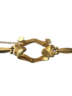 Bracelet Maille en or jaune et vermeil - Castafiore