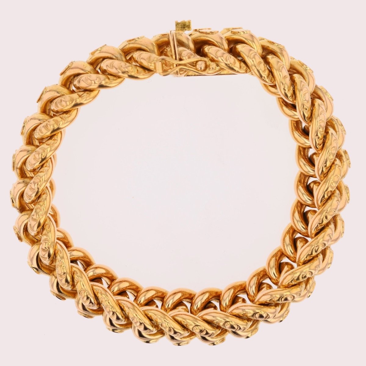 Bracelet Maille en or rose - Castafiore
