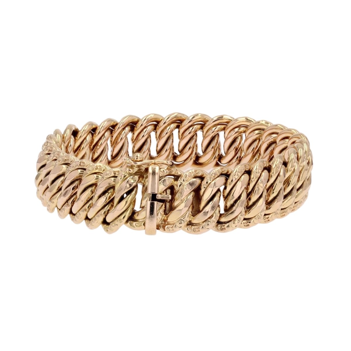 Bracelet Maille en or rose - Castafiore