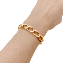 Bracelet Maille en or rose - Castafiore
