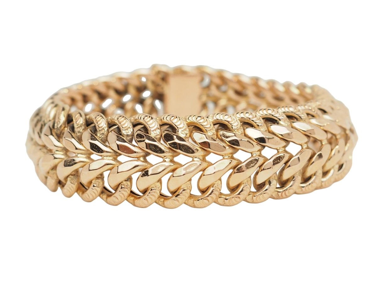 Bracelet Maille en or rose - Castafiore