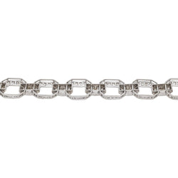 Bracelet Maille en platine et diamants - Castafiore