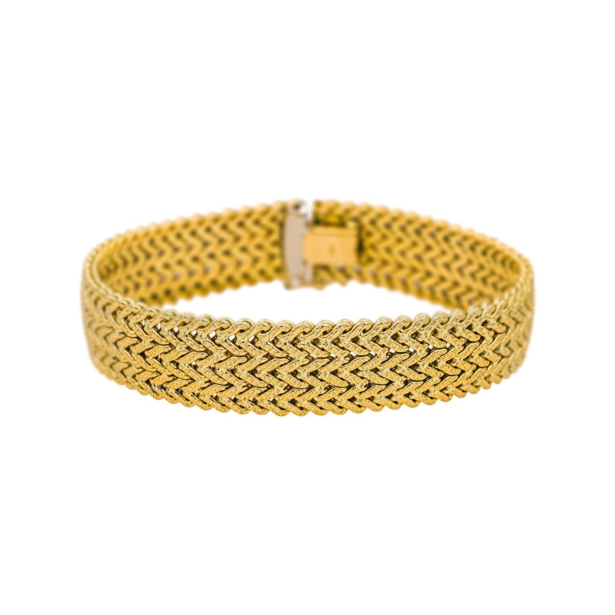 Bracelet Maille épi Or jaune - Castafiore