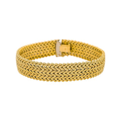 Bracelet Maille épi Or jaune - Castafiore