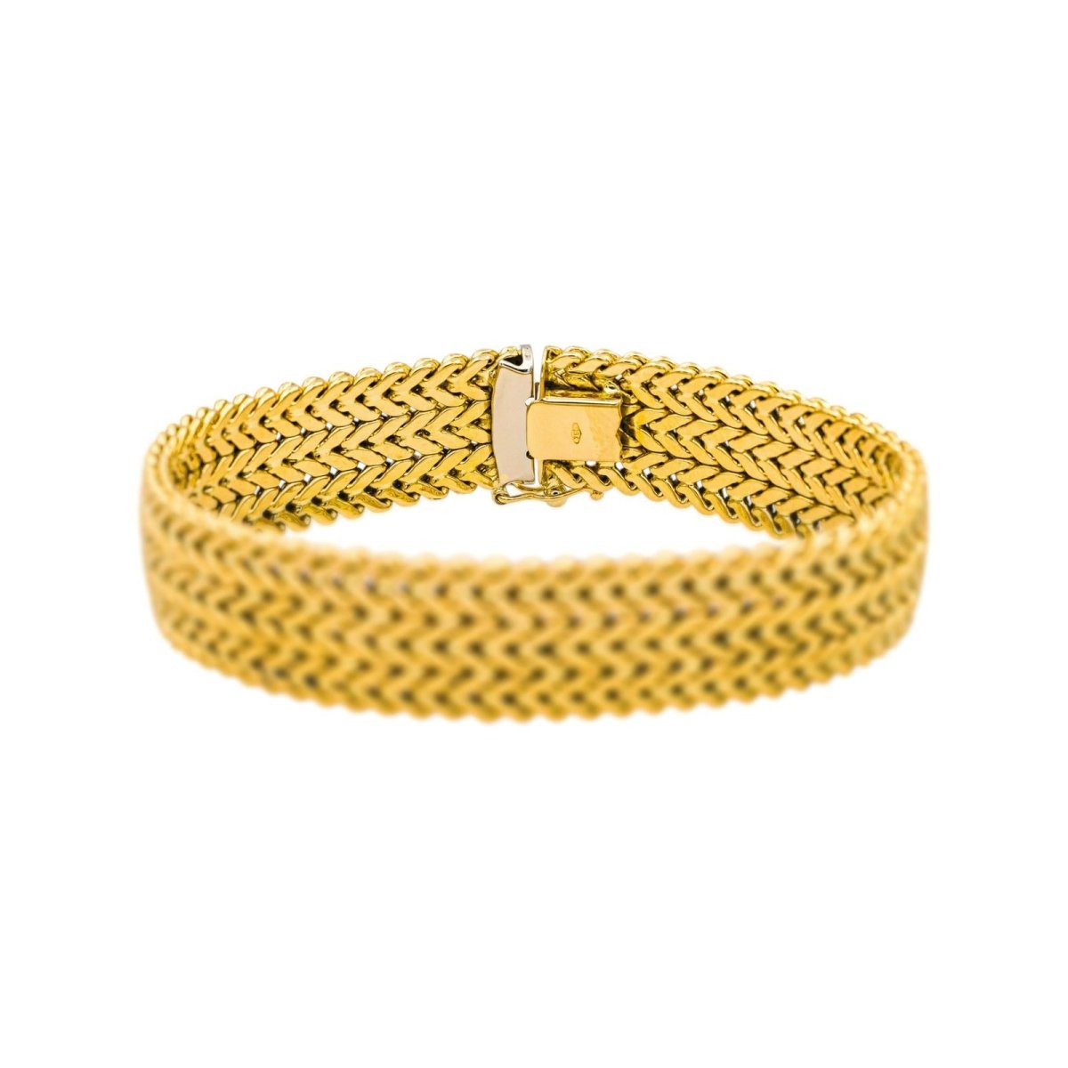 Bracelet Maille épi Or jaune - Castafiore