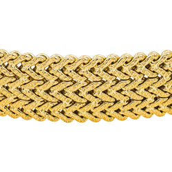 Bracelet Maille épi Or jaune - Castafiore