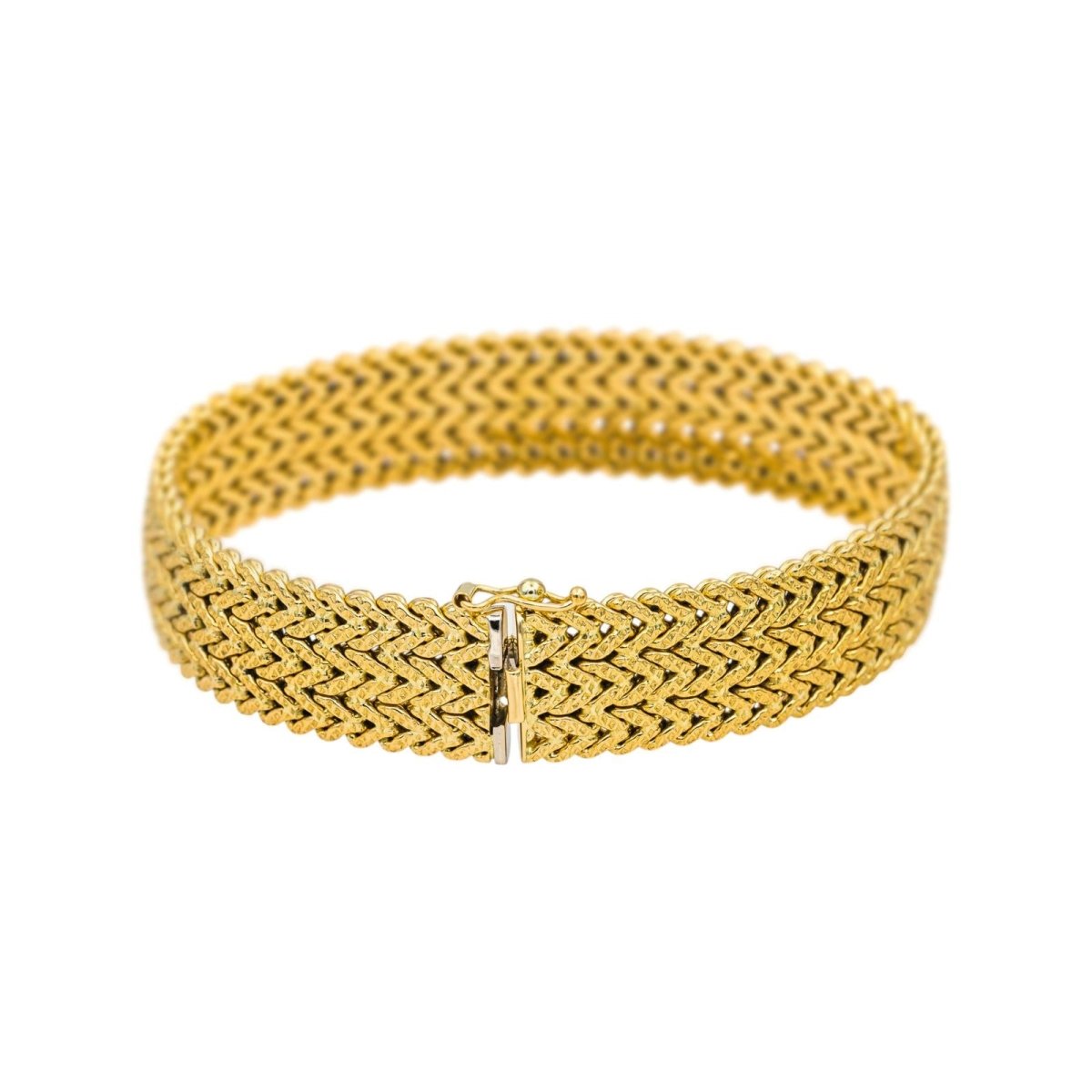 Bracelet Maille épi Or jaune - Castafiore