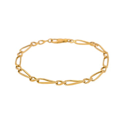 Bracelet Maille figaro Or jaune - Castafiore