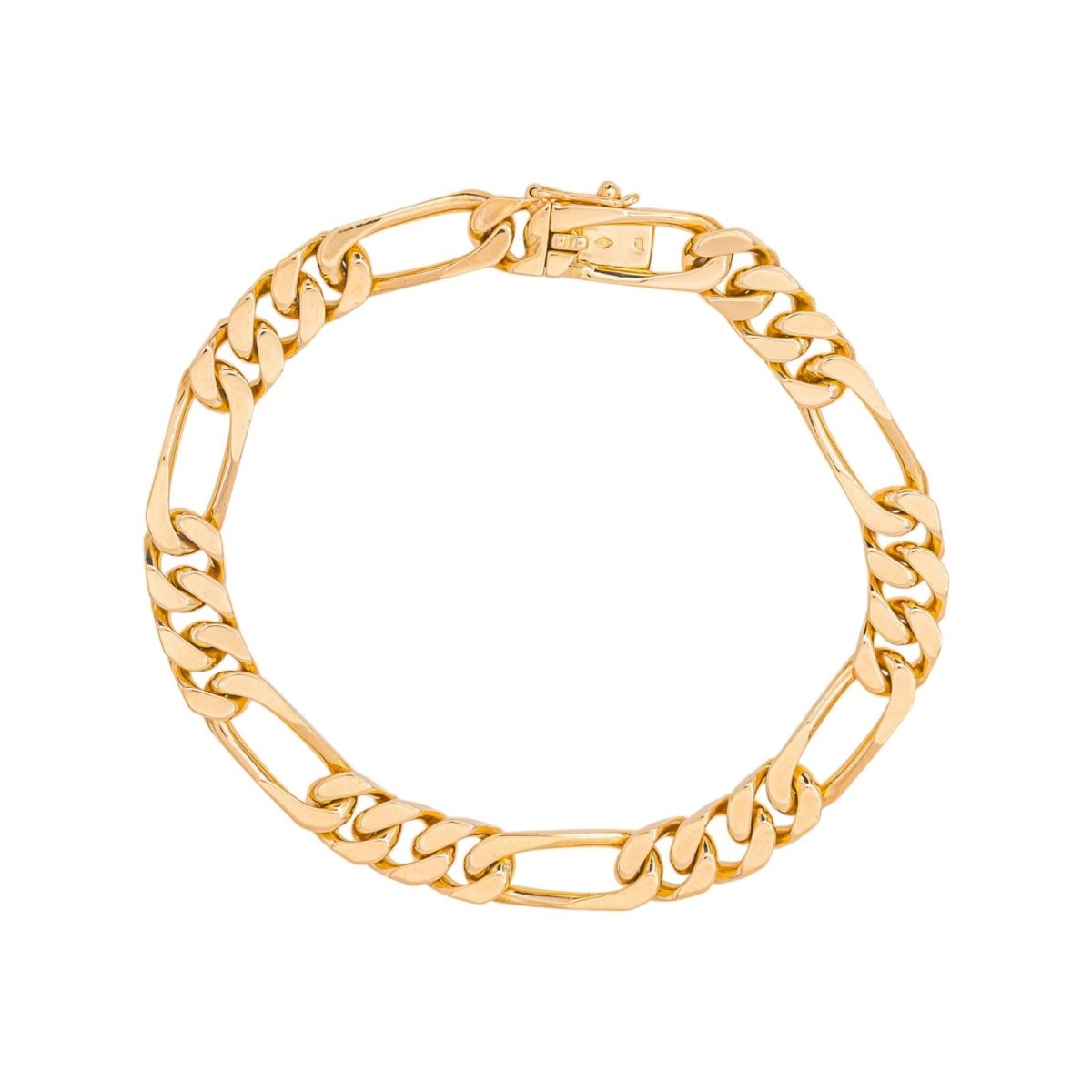 Bracelet Maille figaro Or rose - Castafiore