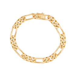 Bracelet Maille figaro Or rose - Castafiore