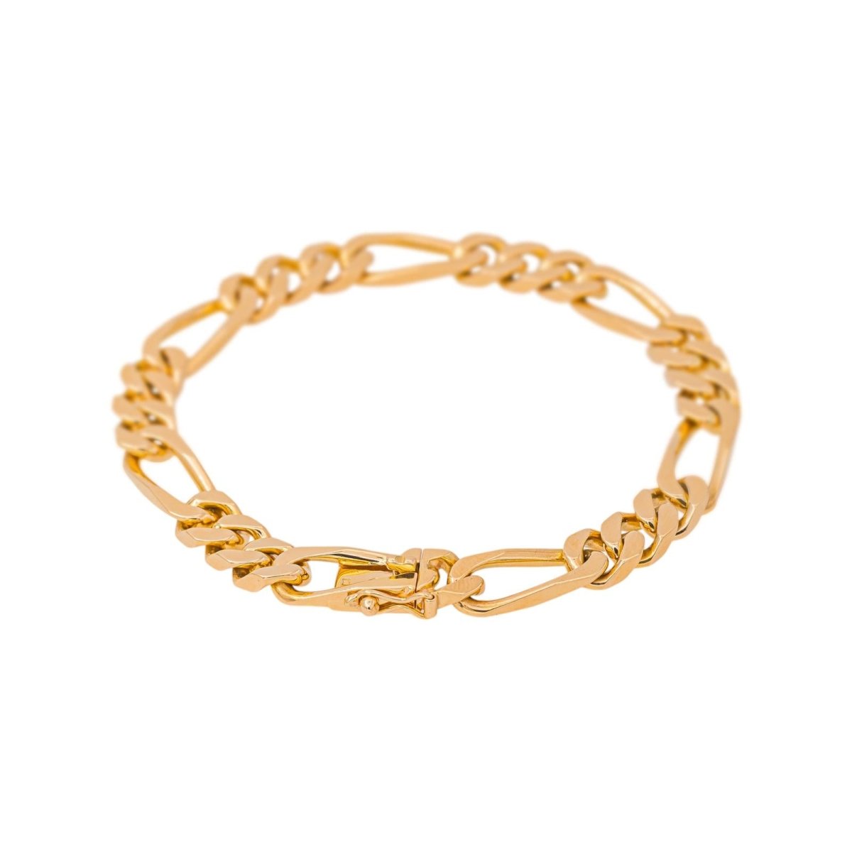 Bracelet Maille figaro Or rose - Castafiore