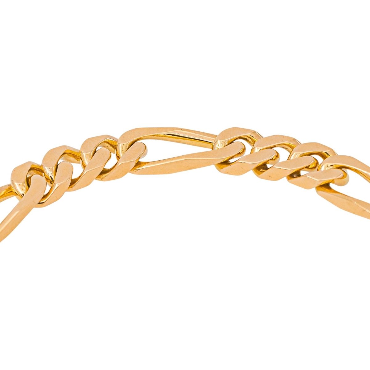 Bracelet Maille figaro Or rose - Castafiore