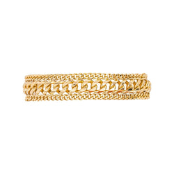 Bracelet Maille gourmette Or jaune - Castafiore