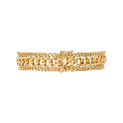 Bracelet Maille gourmette Or jaune - Castafiore